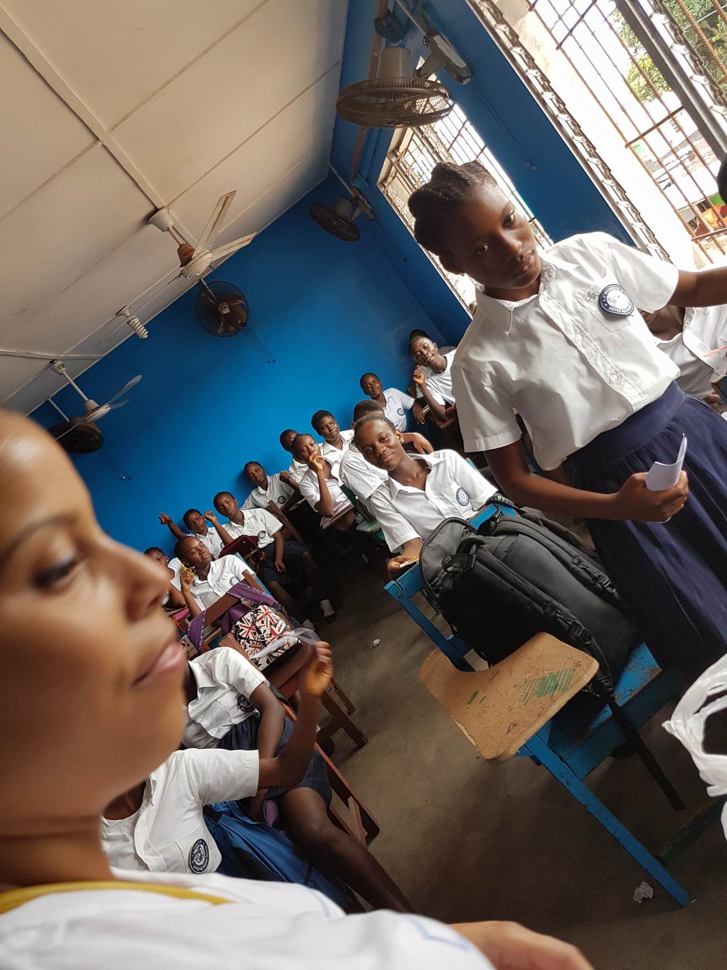 Lady Educator And Students 4