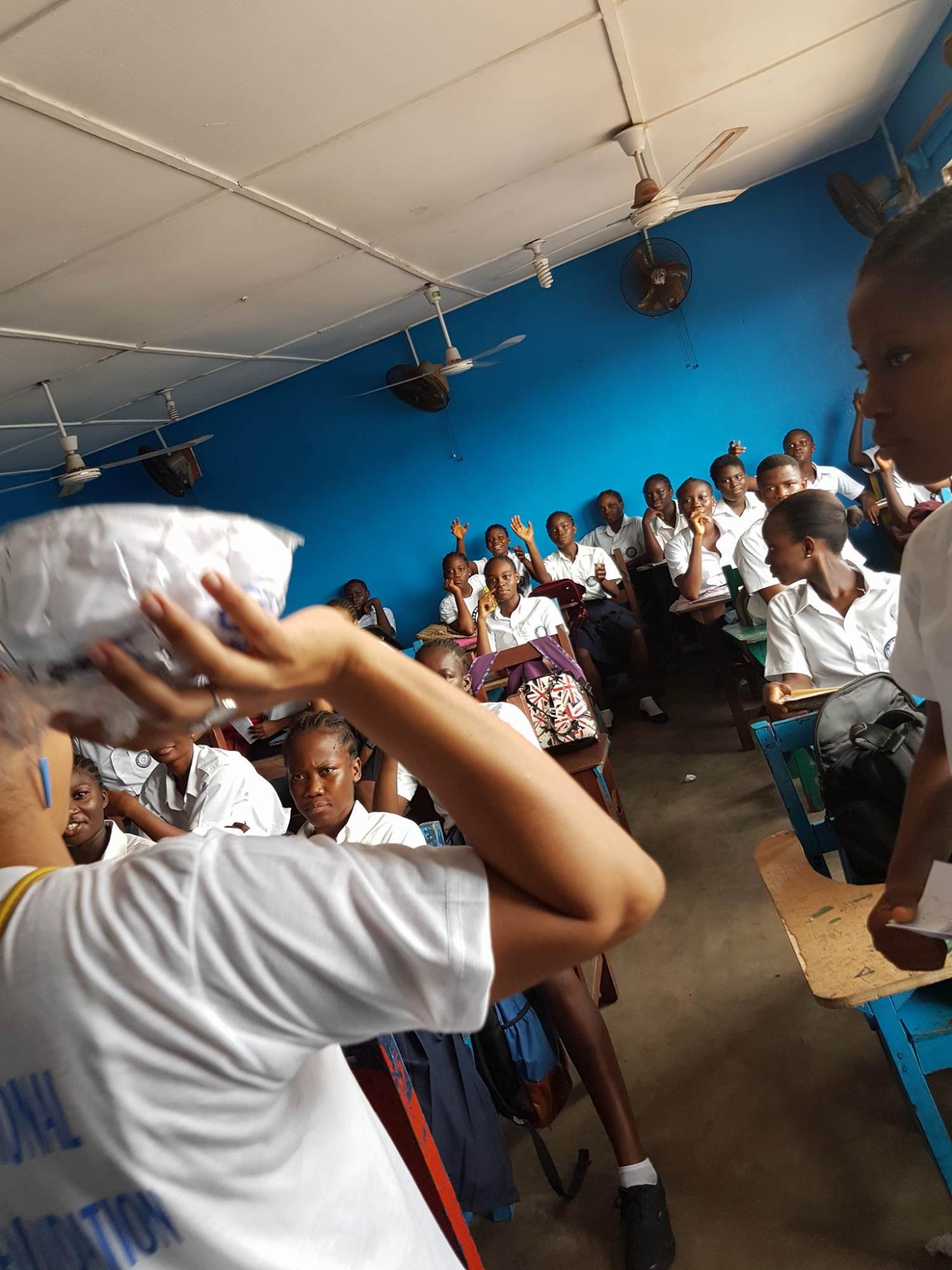 Lady Educator And Students 6